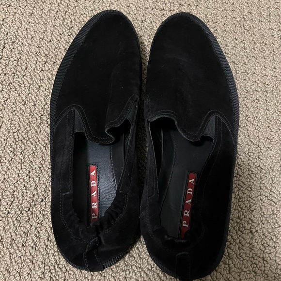 Prada mens slip ons main image 4